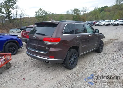 2014 Jeep Grand Cherokee Summit из США, поврежденный, VIN 1C4RJFJT0EC392175